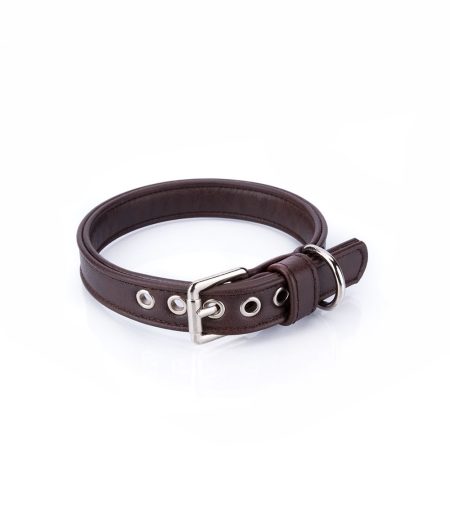 collar cher vegan marron