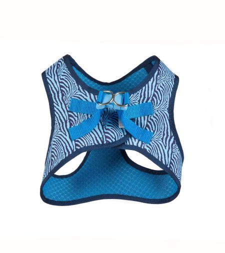 arnes perro cebra azul