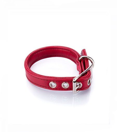 collar vegano rojo