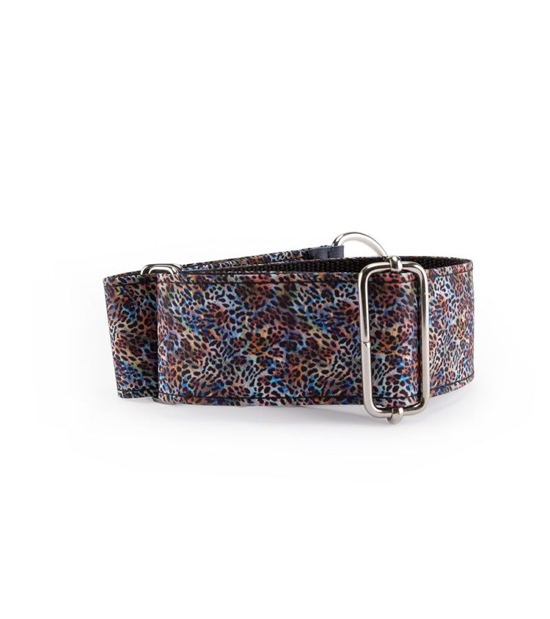 collar galgo regulable speedy leopardo multi