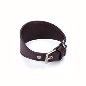 Collar Vegano Galgo Marrón