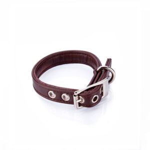Collar Perro Vegano Toy Marrón