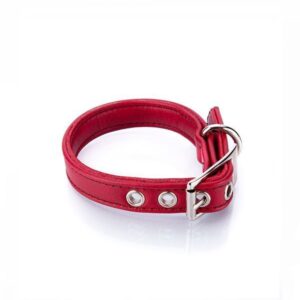 Collar Perro Vegano Toy Rojo