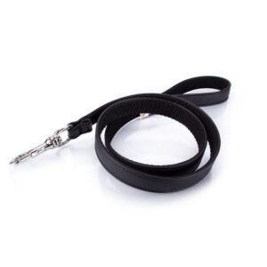 Correa para perro Vegana Negra